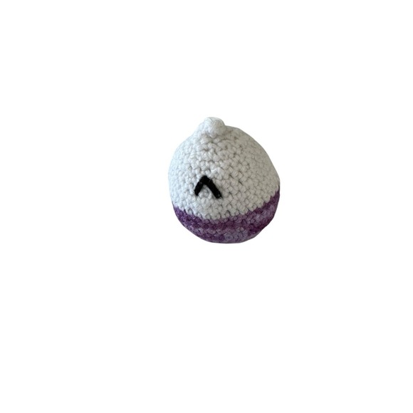 handmade crochet tear Drop Doll Small White - Picture 1 of 3